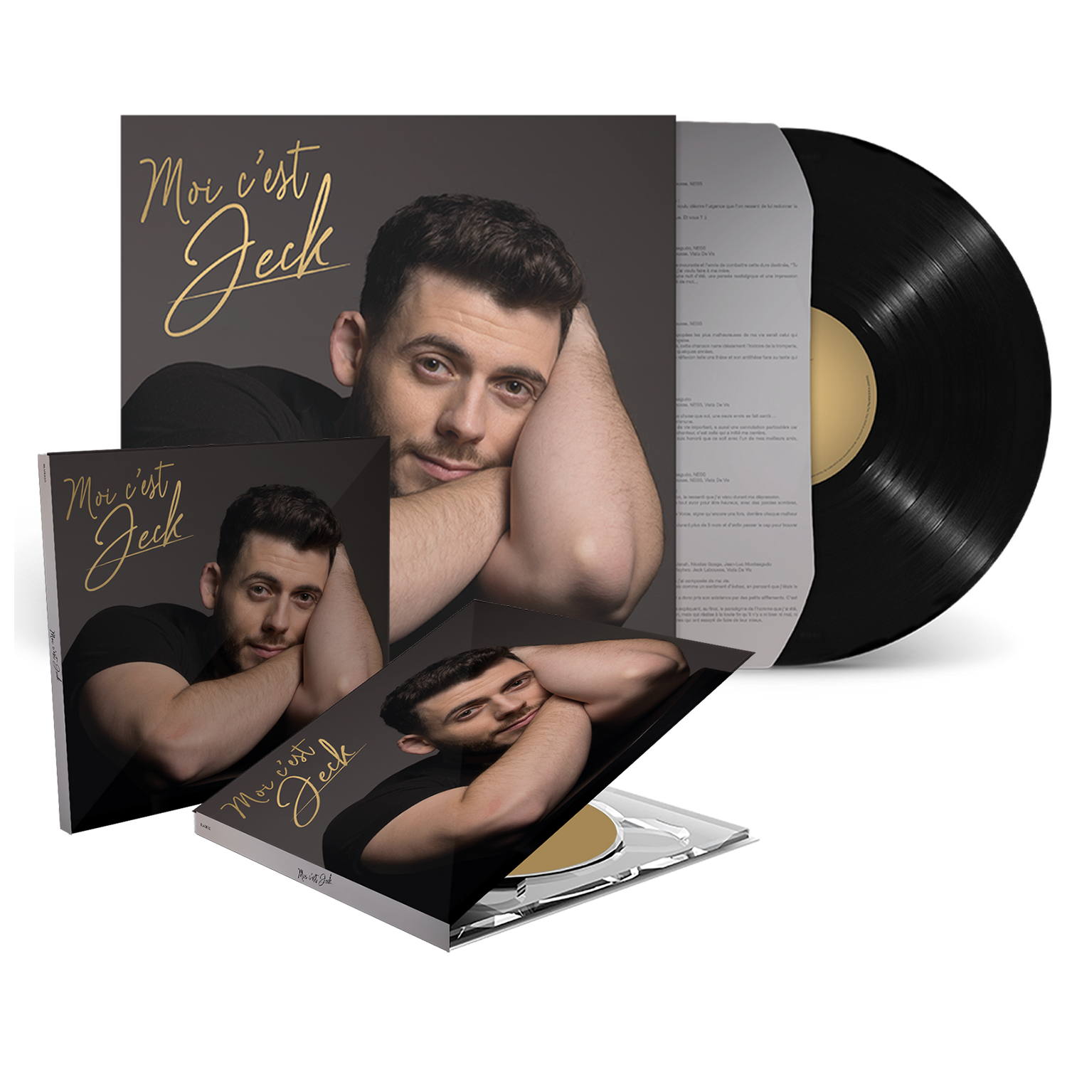 PACK (CD + VINYLE) "MOI, C'EST JECK"